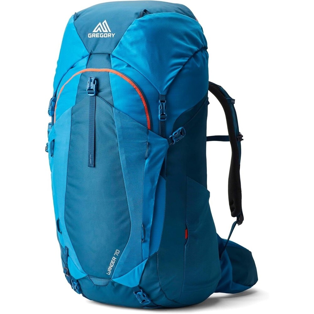 New Gregory Wander 70L Hiking Backpack Youth Kids Pacific Blue One Size VersaFit